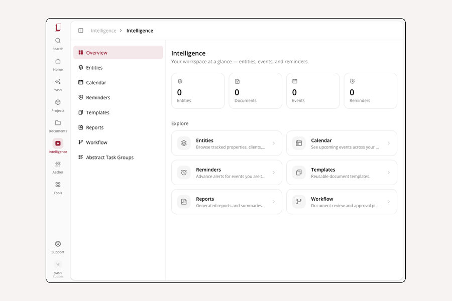 Design system — The token layer and component library the whole product is built on