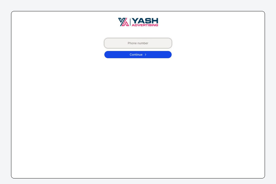 Yash Ads — Site and quote flow for an OOH media, fabrication and interiors agency